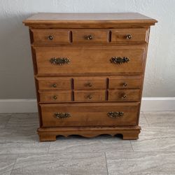 wooden dresser!