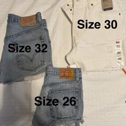 Levi’s Cut Shorts CUTE!!  