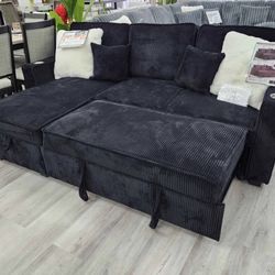 Corduroy couch new in box / firm price