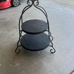  Beautiful Two Tiered Dessert Platter