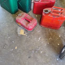 Antique Gas Cans