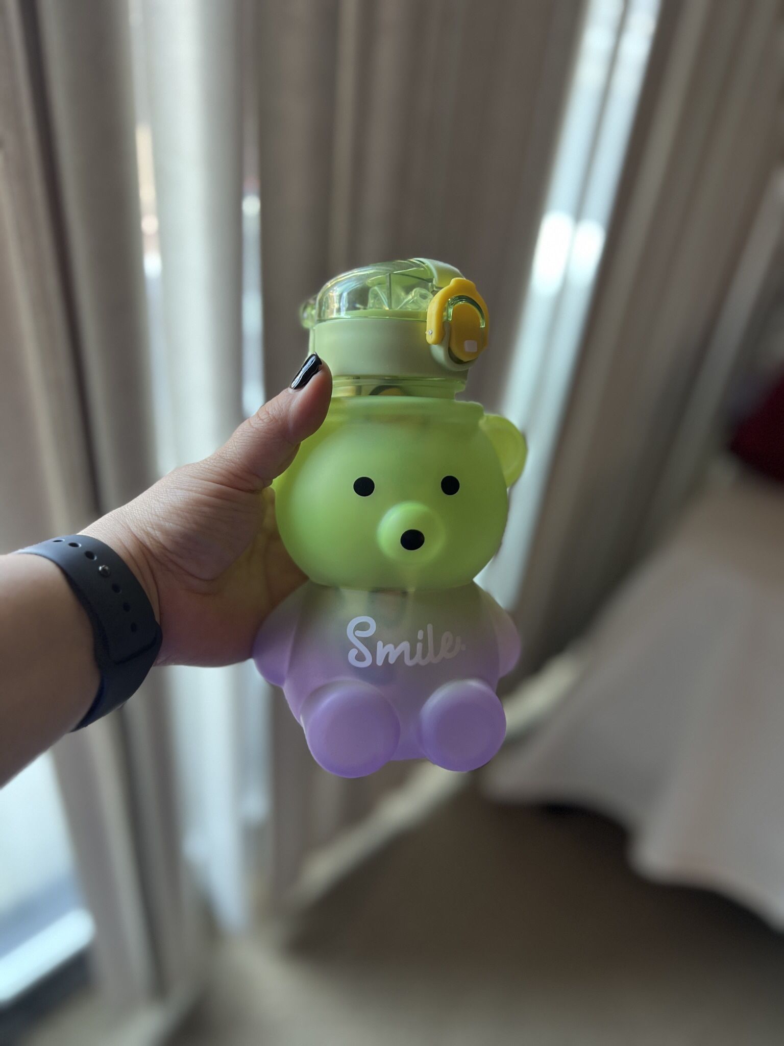 Portable Water bottle With Crossbody Strap