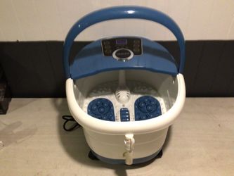 Foot Spa Bath Massager w/ Motorized rollers
