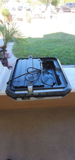 Project Source 4.1 -Amp 4.5-in -Blade Tabletop Tile Saw missing the cover but motor works perfect new never used