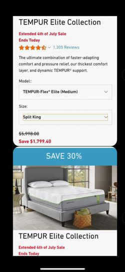 Brand NEW tempurpedic Mattress