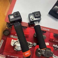 GoPro Cameras with Handheld Case 
