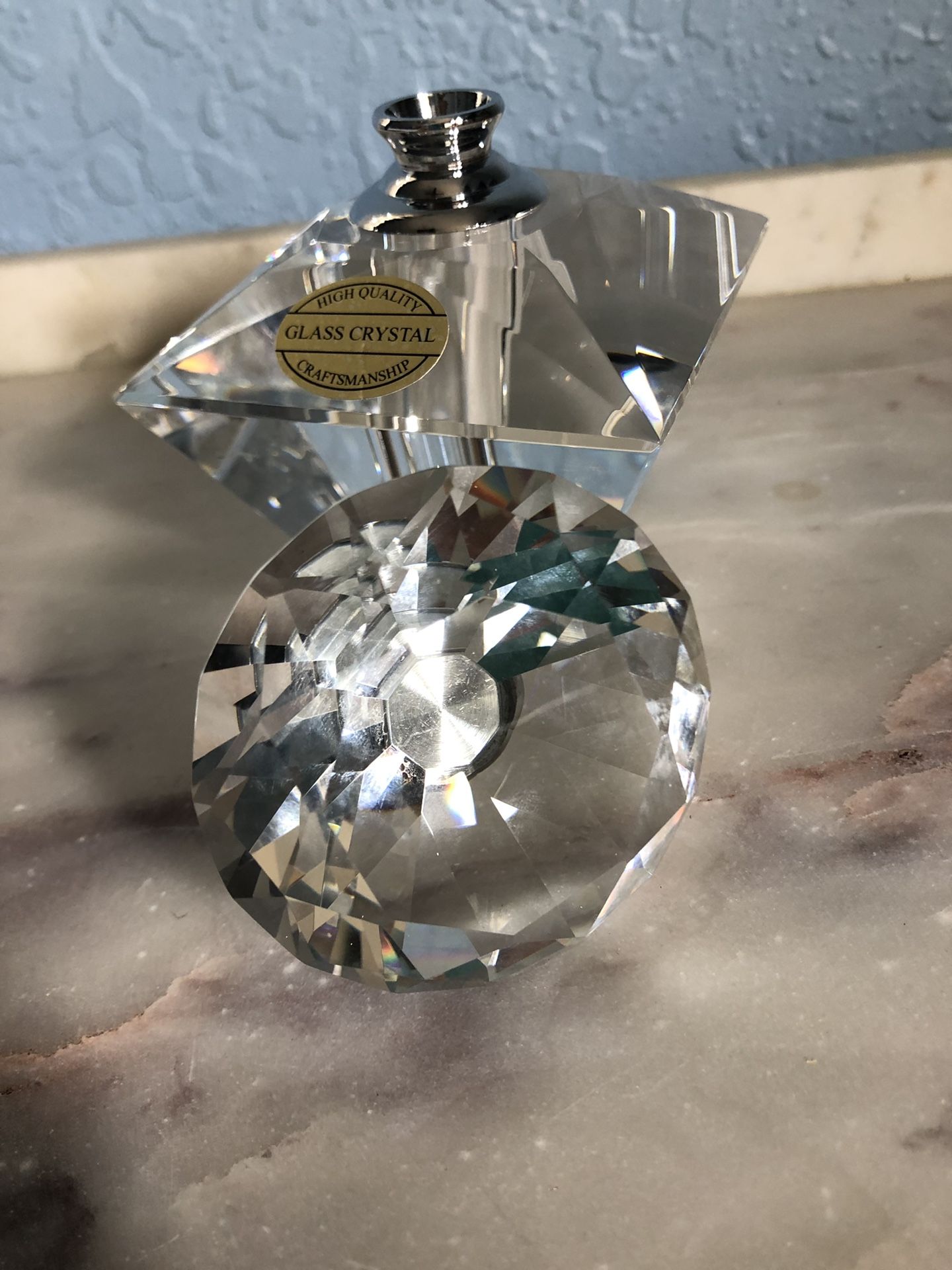 Brand new ! Crystal perfume bottle.