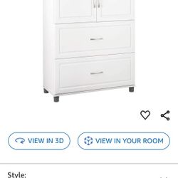 Cabinet Drawer - White 