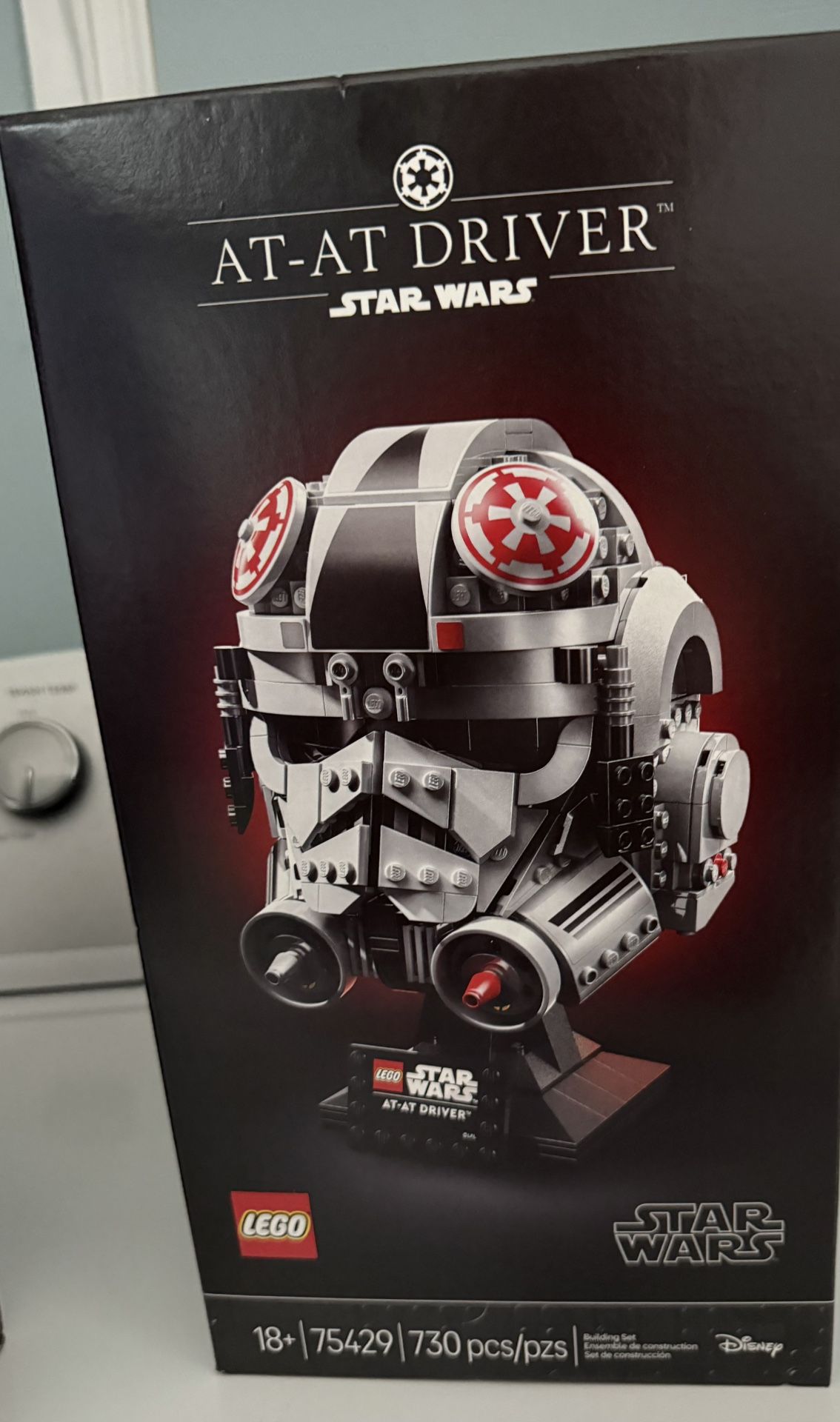 STAR WAR: AT- AT DRIVER HELMET  NEW in BOX