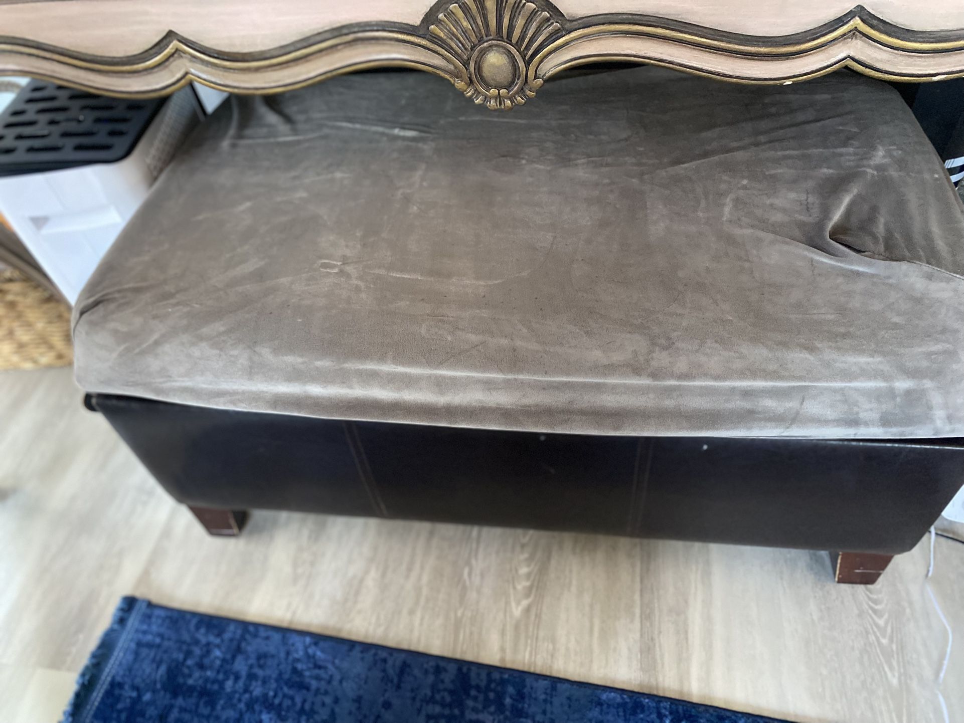 Brown Ottoman