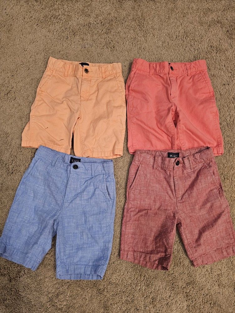 Boys Childrens Place Shorts Sz. 6-4prs. For $20