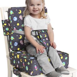 Booster Seat for Dining Table, Toddler Booster Seat for Dining Table with Safety Buckles, Anti-Scratch Easy Cleaning Kids Toddler Booster Seat for Tab
