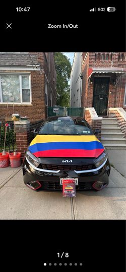 Colombia flag for car