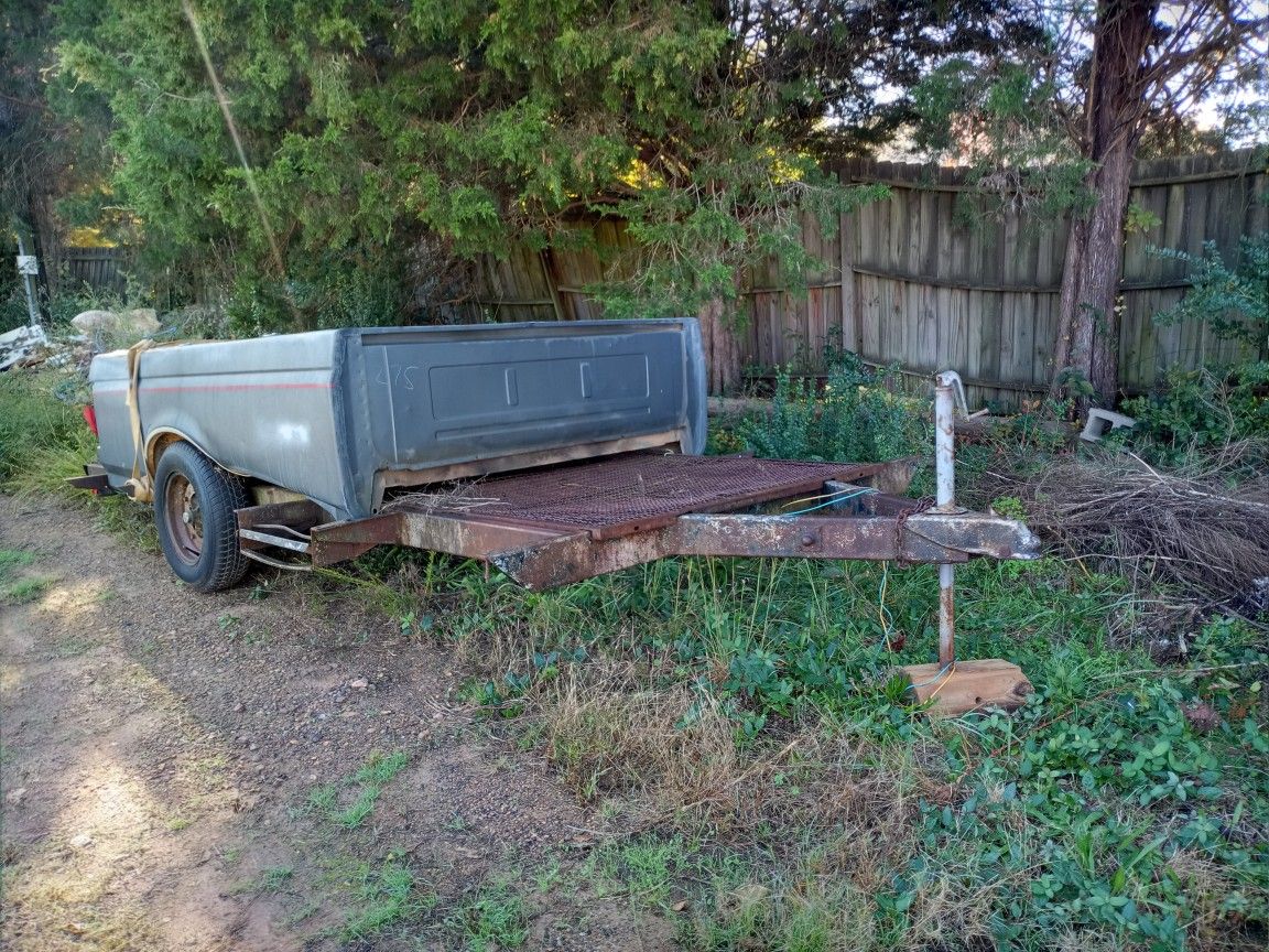 Trailer And truck bed With Tailgate