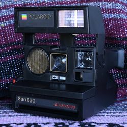 Polaroid Sun 660 Autofocus Instant Film Camera 