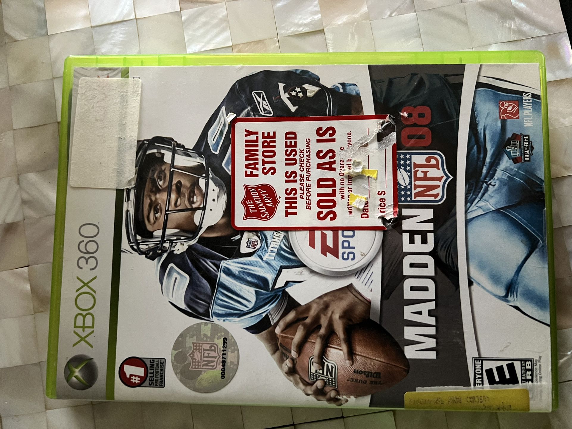 Xbox 360 Game Madden 08