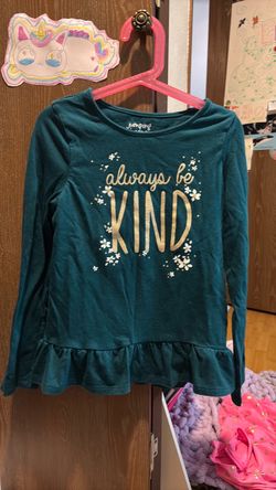 Always Be Kind Girl Top Sz 8