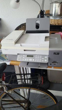 Lexmark printer, fax