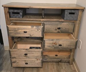 Trendwood Laguna Collection Rustic Bedroom 6 Drawer Dresser