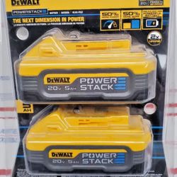 DEWALT  5.0Ah (2 Pack) DCBP520-2 power stack