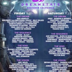 4 Dream state Friday Wristbands 