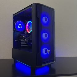 ULTRA FAST Custom RTX Gaming PC Computer(Ryzen 5 5500, 32GB RAM, RTX 5060, 1TB NVMe + 3TB HDD)