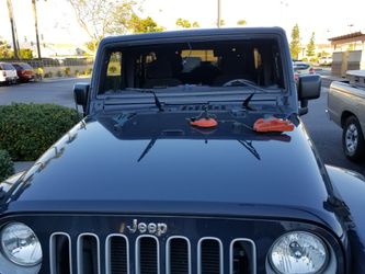 Auto glass windshield or windows.