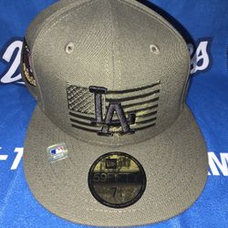 Los Angeles Dodgers 2023 Armed Forces Edition New Era Fitted Cap