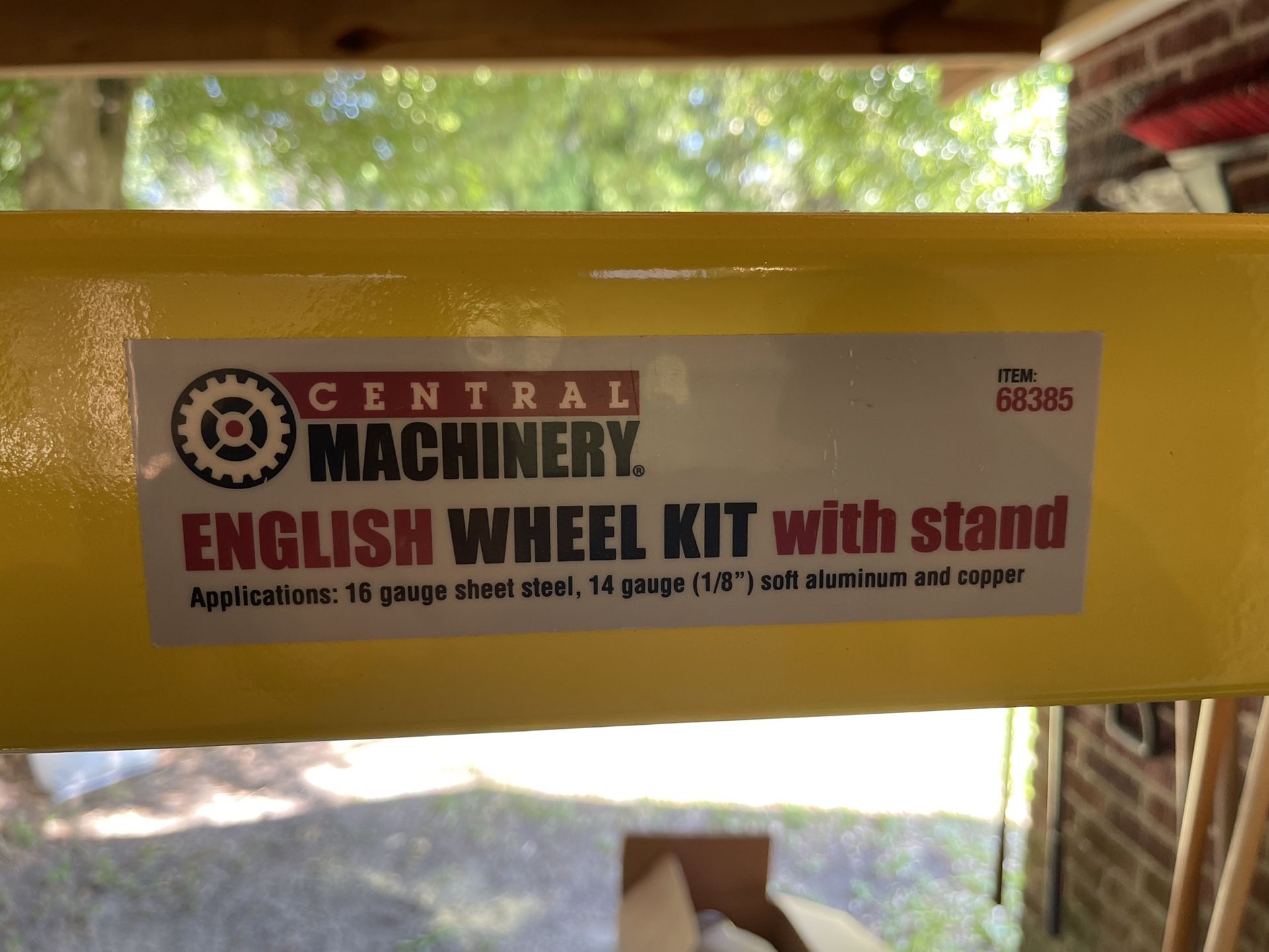 English wheel Metal Tool