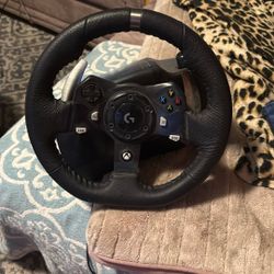 Gaming Petals And Steering Wheel 