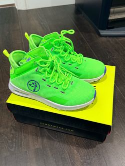 Zumba Wear Neon Green Dance Sneakers