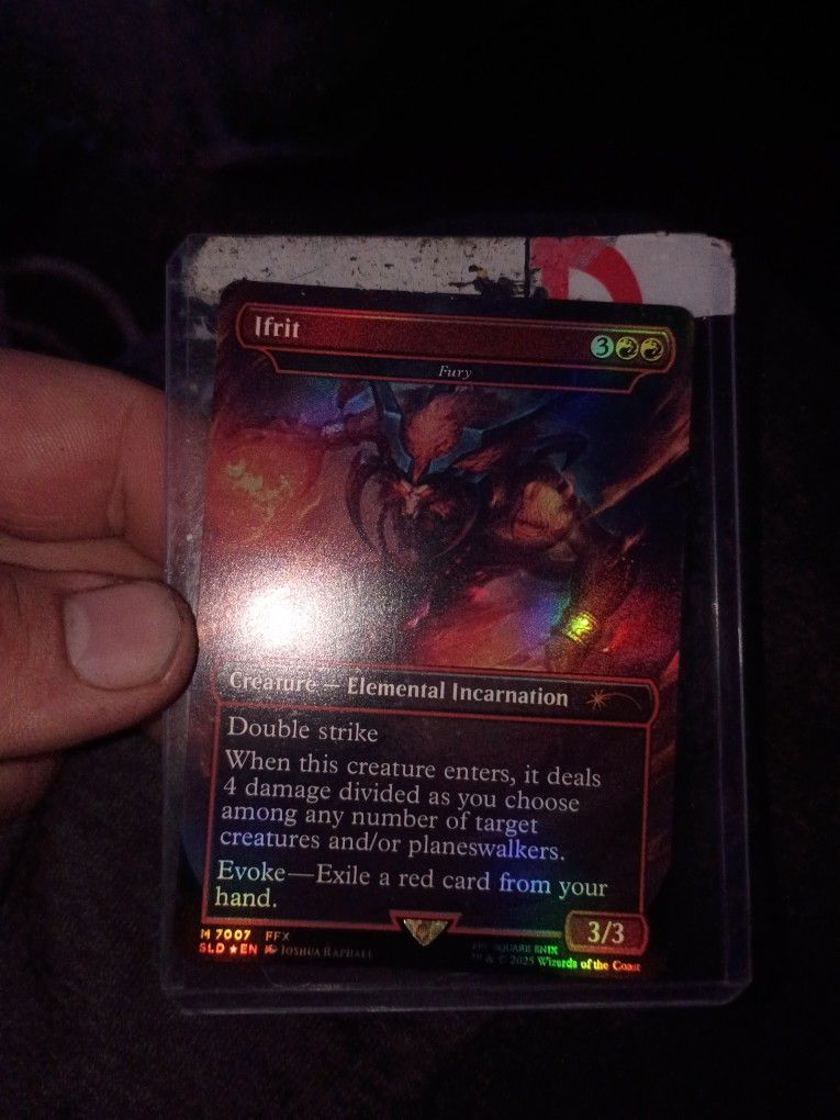 Ifrit - Fury (Rainbow Foil) - Secret Lair Drop Series (SLD) mtg
