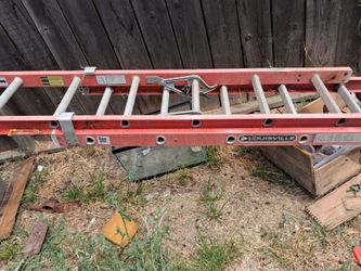 Two werners 6 and 8ft and Louisville 32ft..ladders