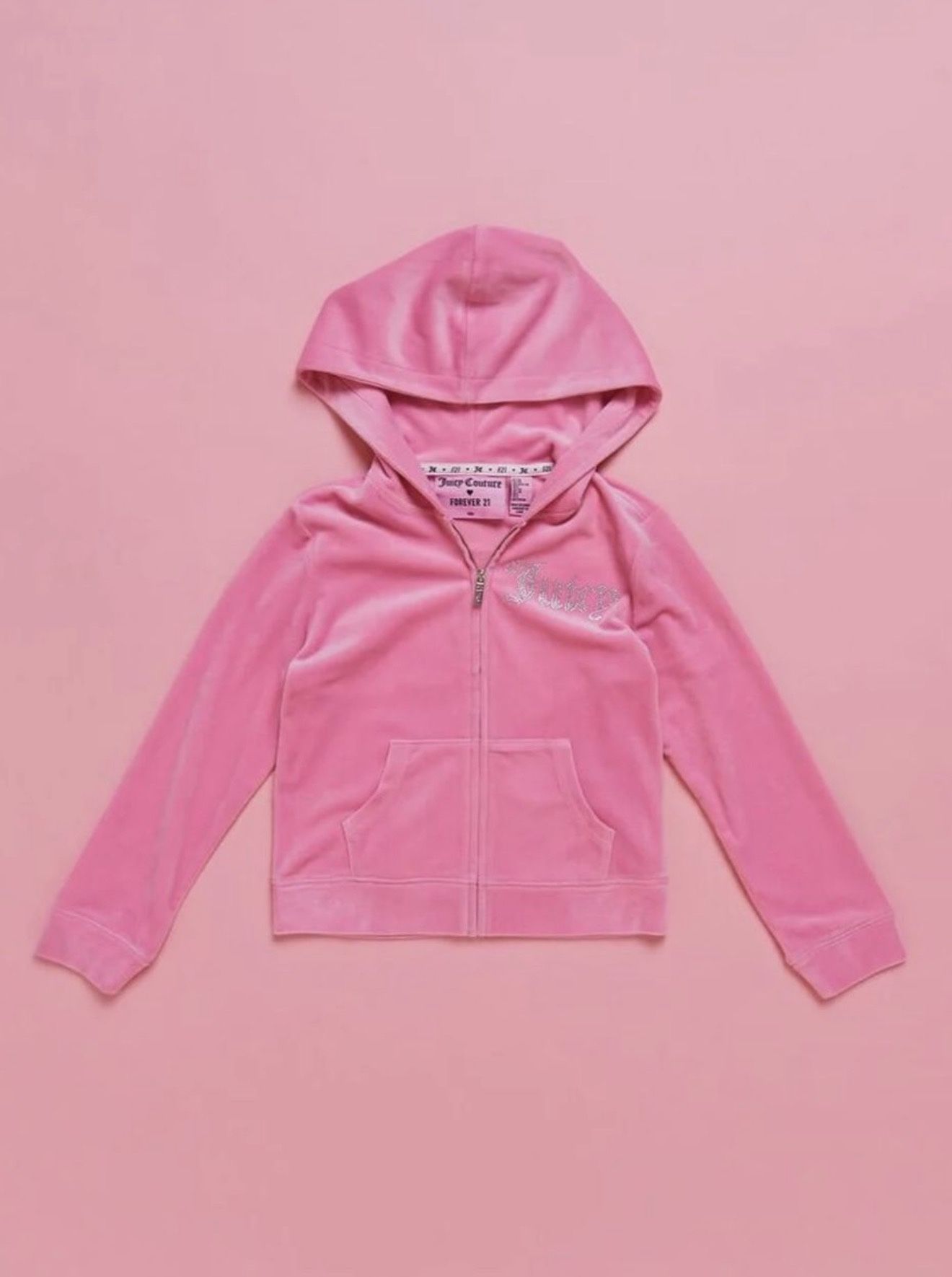 Juicy Couture Girls Jogger & Zip Up Hoodie