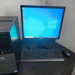 Dell OPTIPLEX 7010 with 19in MONITOR 