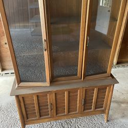 Antique Sibley, Lindsay & Curr Vintage China Cabinet