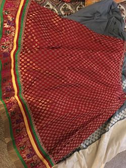Red indian skirt