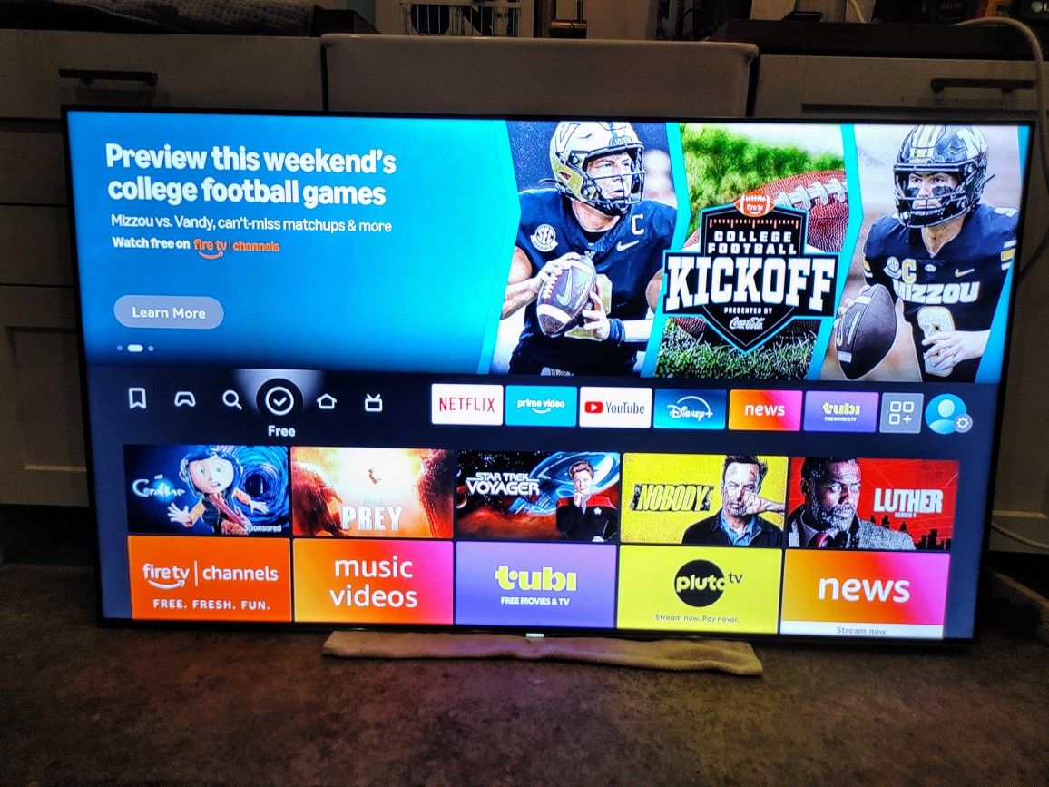 Samsung 60in 1080p "Smart" HDTV w/ Fire Stick 4K Max & Wall Mount (MSRP: $1,299)