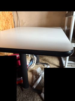 48” x 36” x 29” tall White Table