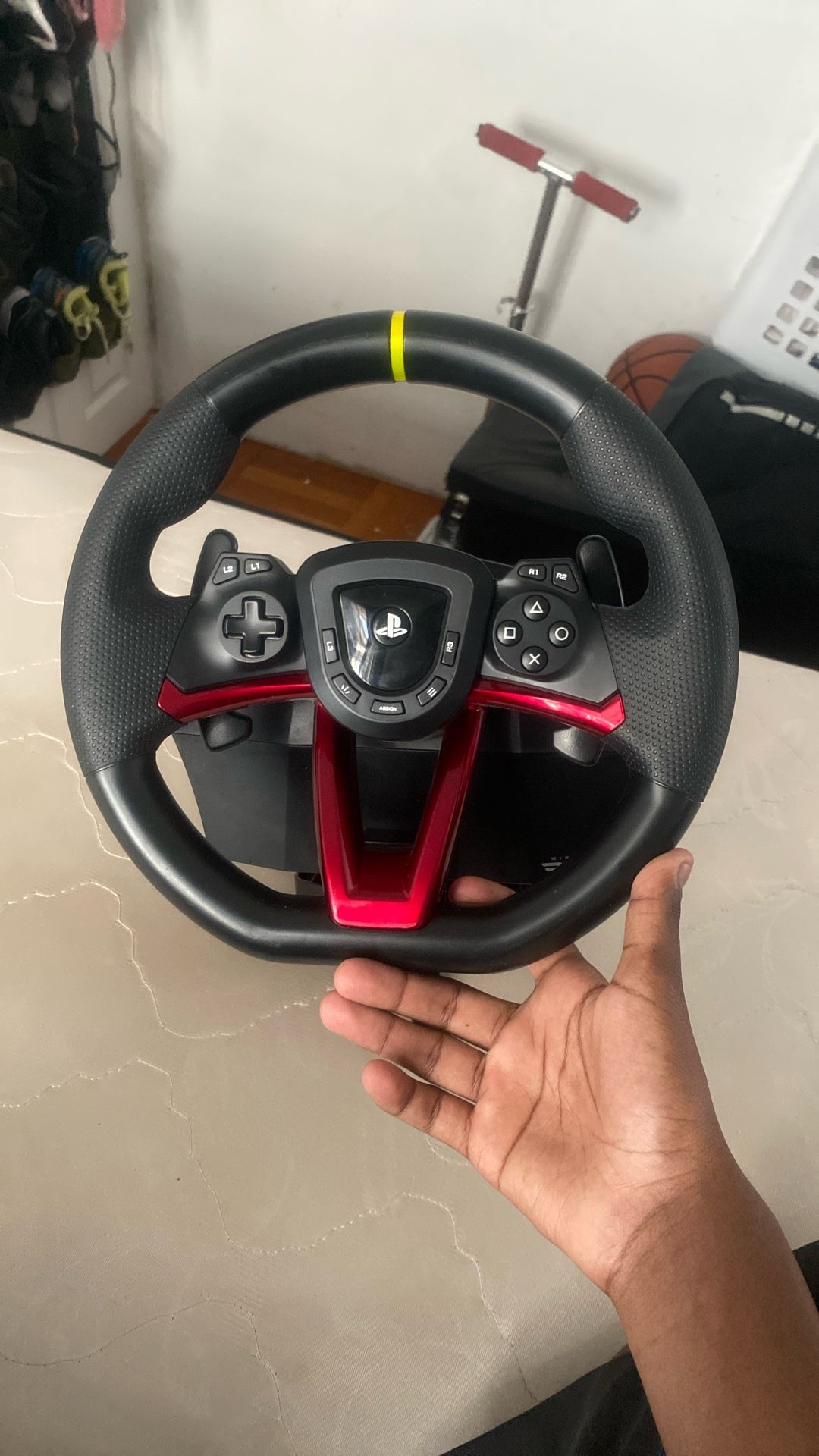 ps5 steering wheel and pedals
