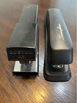 2 Staplers 1 Swingline 1 Boston 41