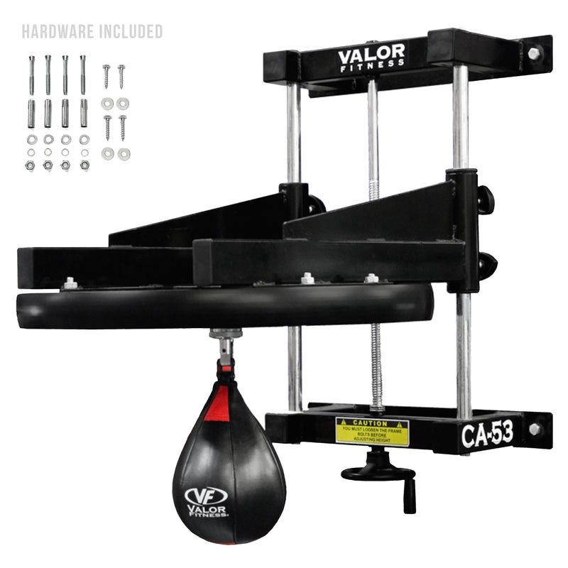 VALOR ADJUSTABLE 2" BOXING SPEED BAG PLATFORM (BAG INCLUDED)