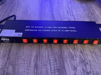 Power Center  8-switch Rackmount Saltwater Aquarium Fishtank