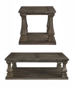 Coffee & One End Table