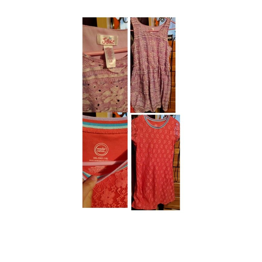 Girl Dresses Size 18