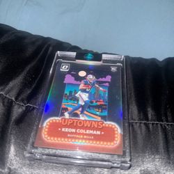 2024 Panini Donruss Optic Keon Coleman Uptowns RC Rookie SSP #15 Bills