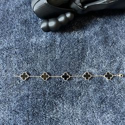 Van Cleef Bracelet Black 7mm