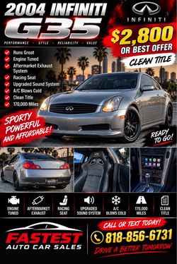 2004 Infiniti G35