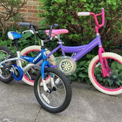 Two Kid’s Bikes