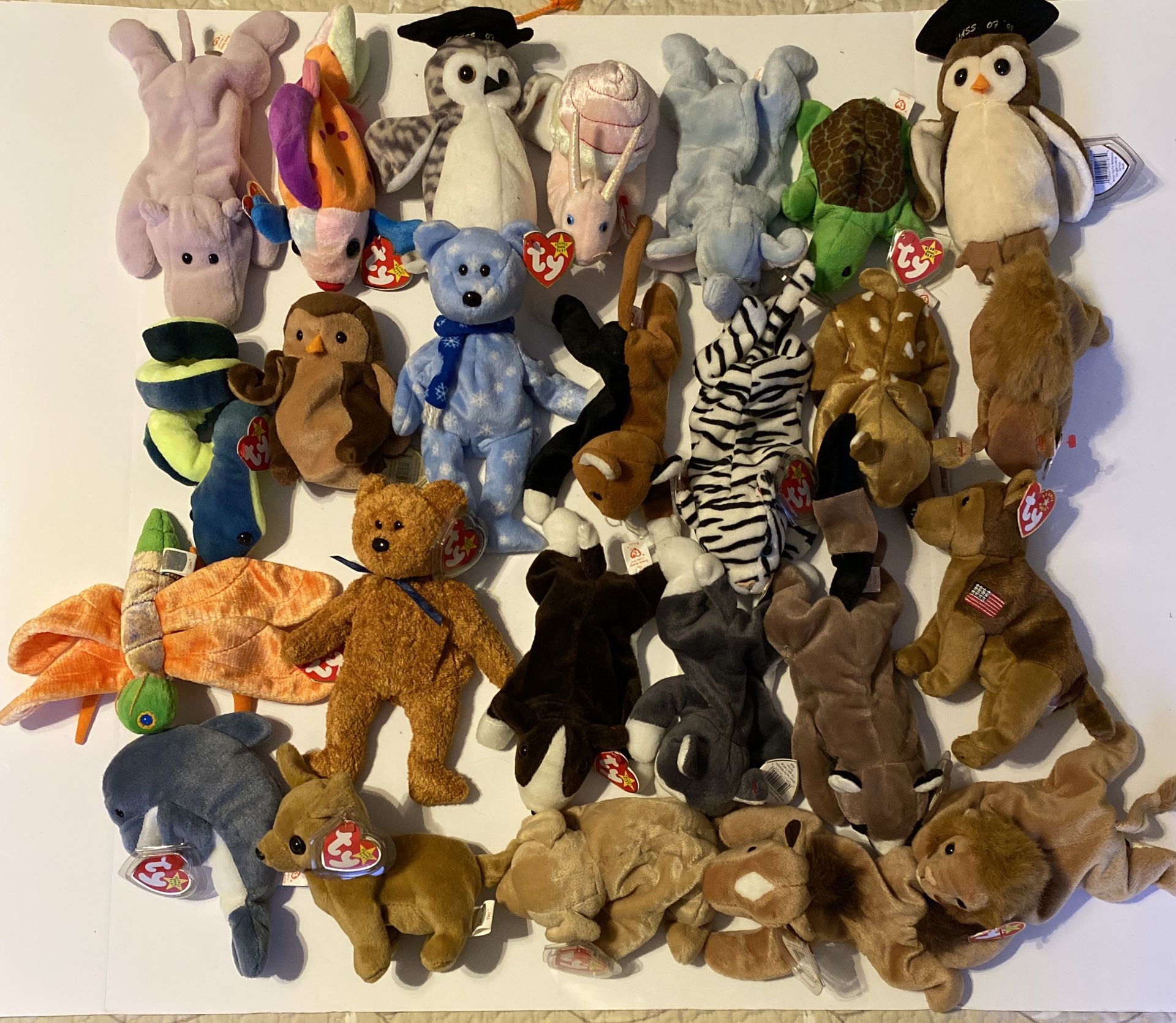 Ty beanie baby lot of 25
